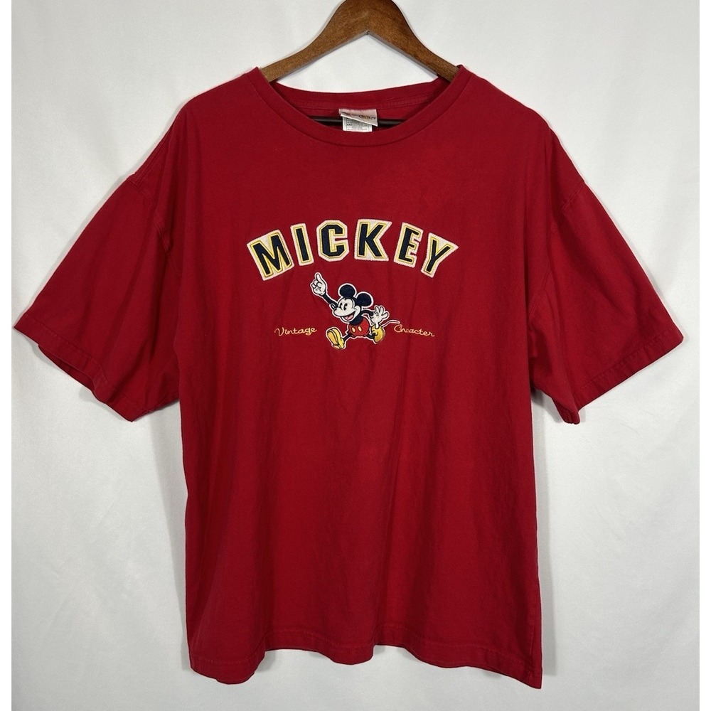Vintage Character Mickey Mouse Shirt Single Stitch‎ XXL Walt Disney World Resort